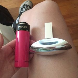 prada candy body lotion and Calvin Klein Euphoria